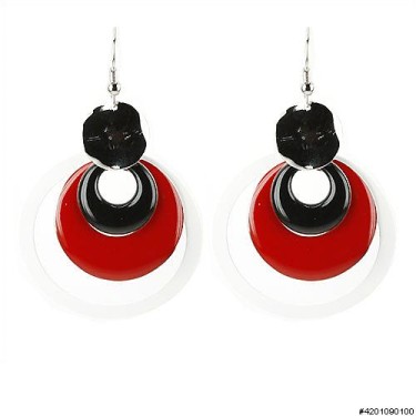 Earrings Red