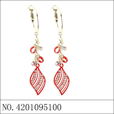 Earrings Red