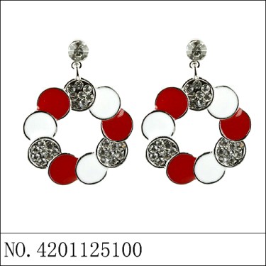 Earrings Red