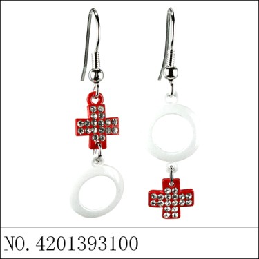 Earrings Red