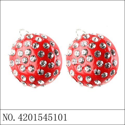 Earrings Red