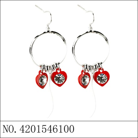 Earrings Red