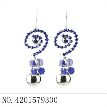 Earrings Blue