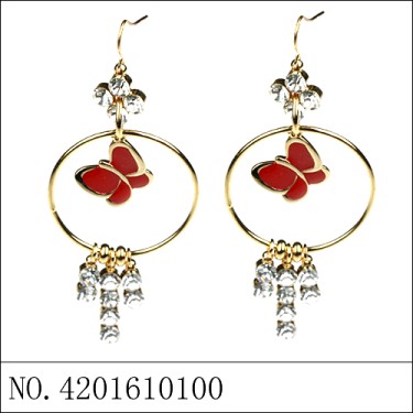 Earrings Red