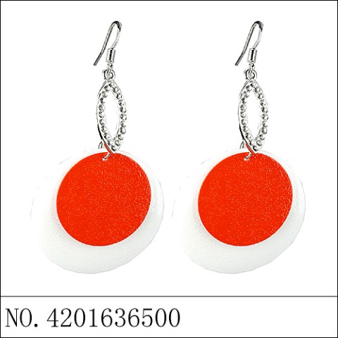 Earrings Orange