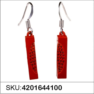 Earrings Red