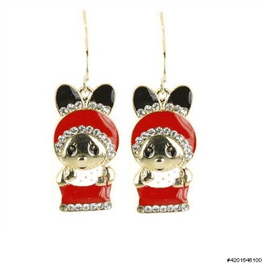 Earrings Red