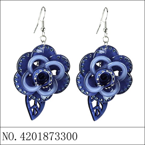 Earrings Blue