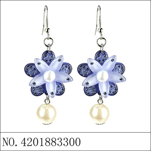 Earrings Blue