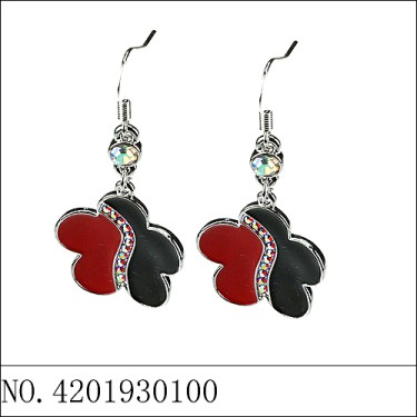 Earrings Red