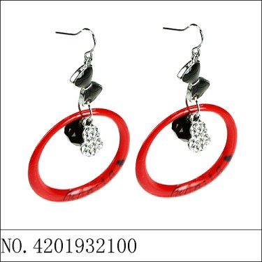 Earrings Red