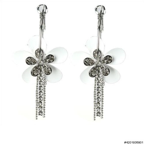 Earrings White