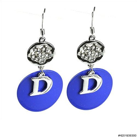 Earrings Blue