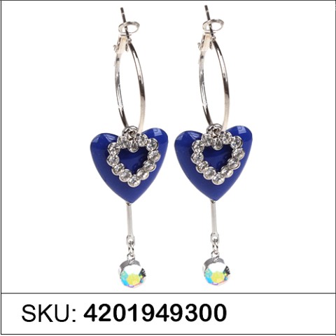 Earrings Blue