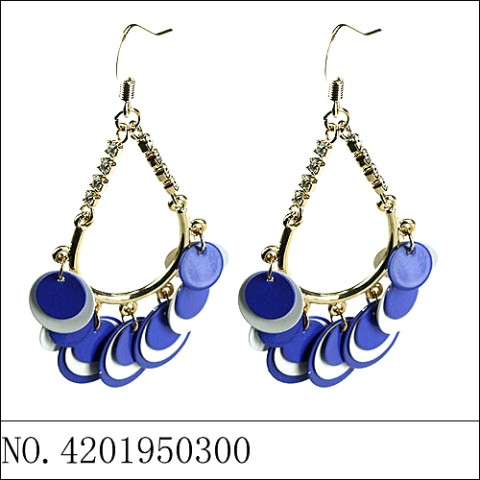 Earrings Blue