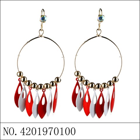 Earrings Red