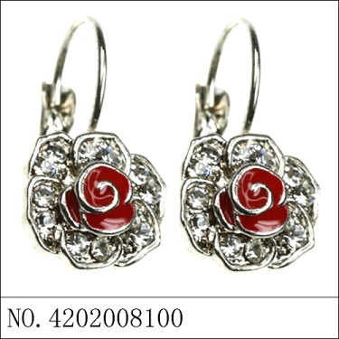 Earrings Red