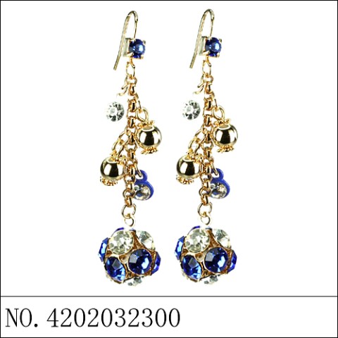 Earrings Blue