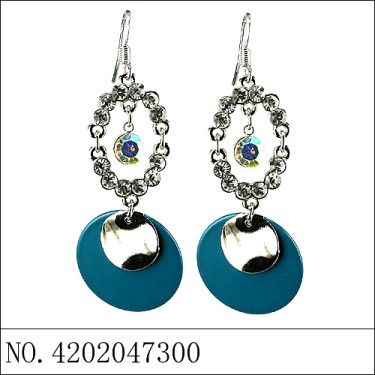 Earrings Blue