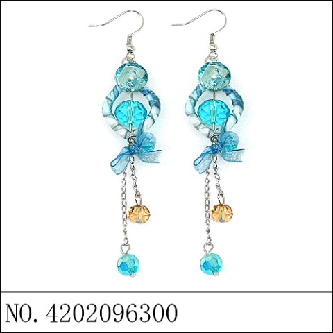 Earrings Blue