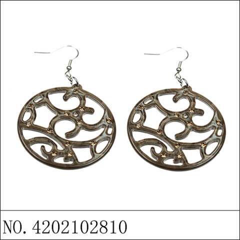 Earrings Brown