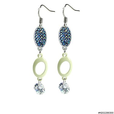 Earrings Blue