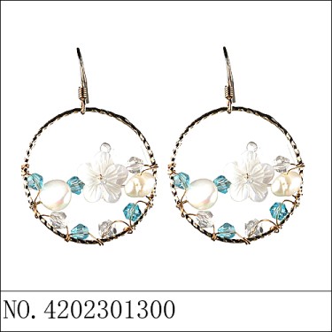 Earrings Blue