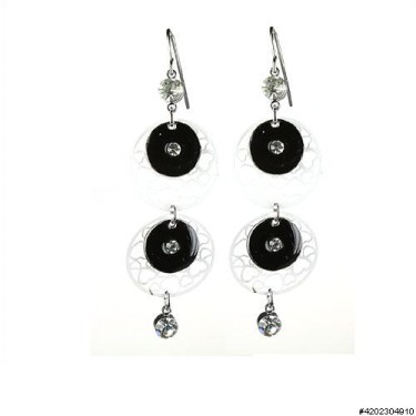 Earrings Black