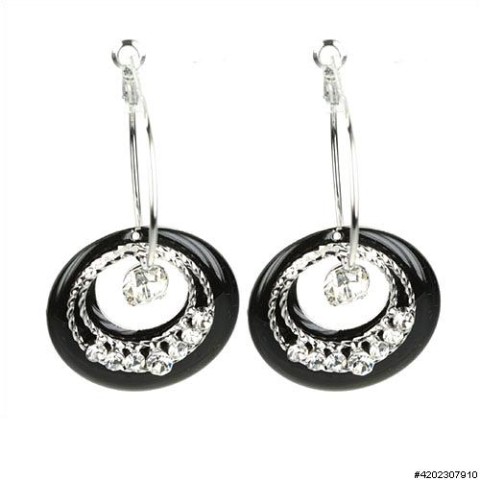 Earrings Black