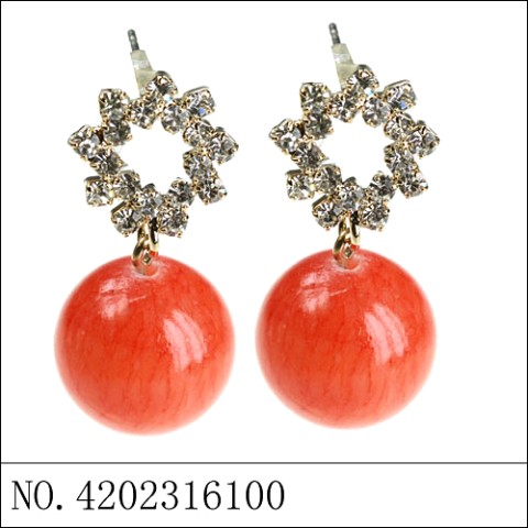 Earrings Red