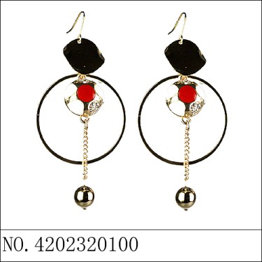 Earrings Red