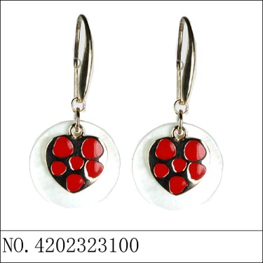 Earrings Red