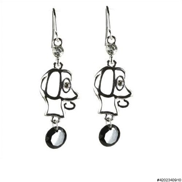 Earrings Black