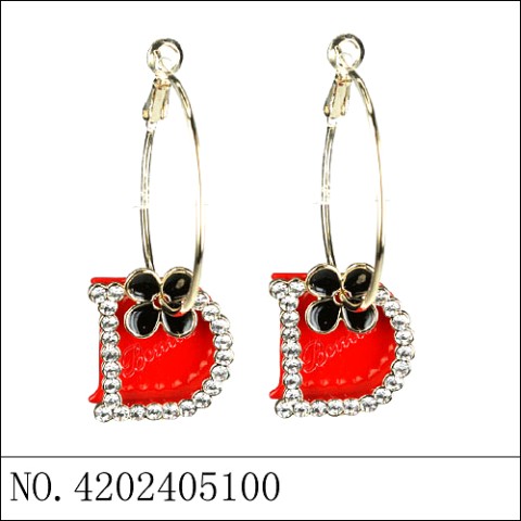 Earrings Red