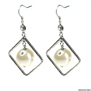 Earrings White