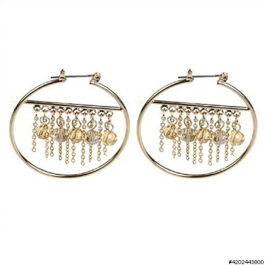 Earrings Brown