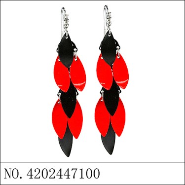 Earrings Red