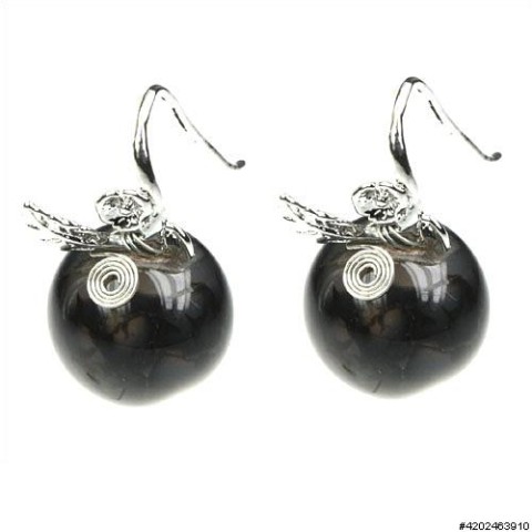 Earrings Black