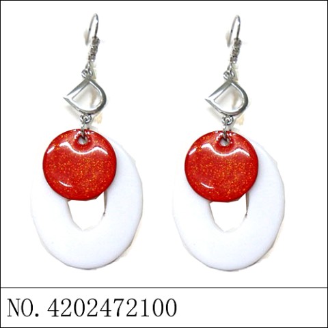 Earrings Red