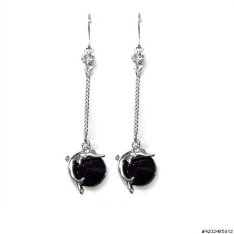 Earrings Black