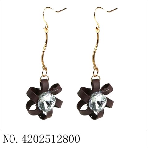 Earrings Brown