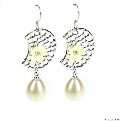 Earrings White