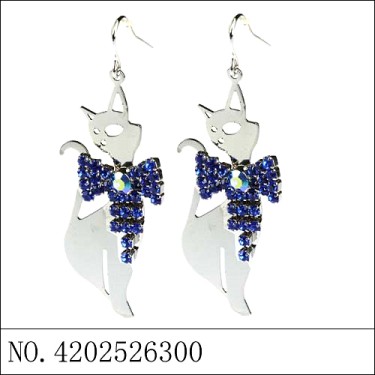 Earrings Blue