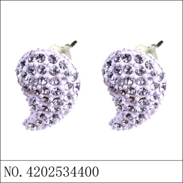 Earrings Purple