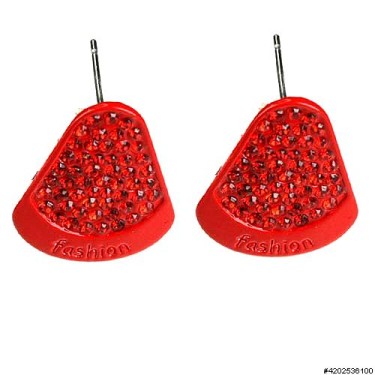 Earrings Red