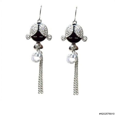 Earrings Black