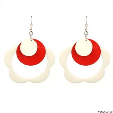 Earrings Red