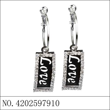 Earrings Black