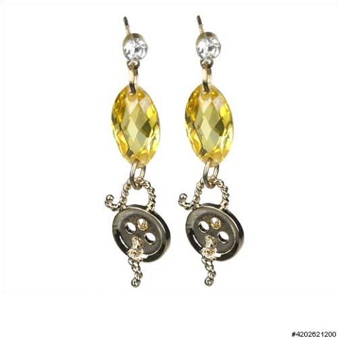 Earrings Yellow