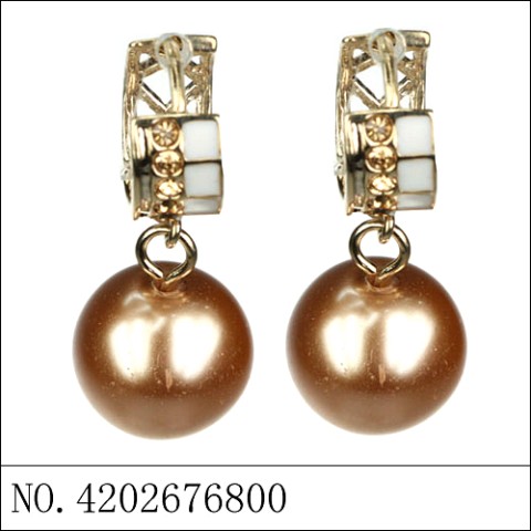 Earrings Brown